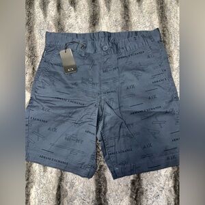 Armani Exchange Printed Bermuda Shorts